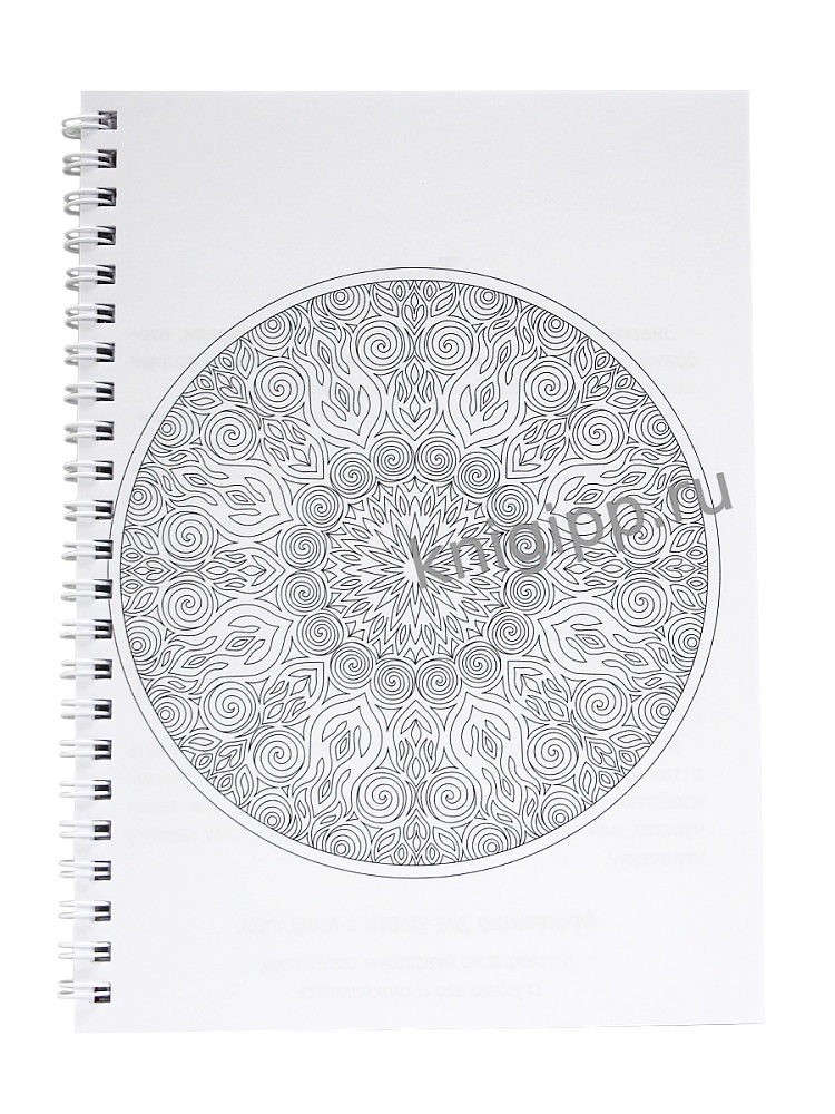 Раскраска антистресс "мандалы. женская сила" (проф-пресс)