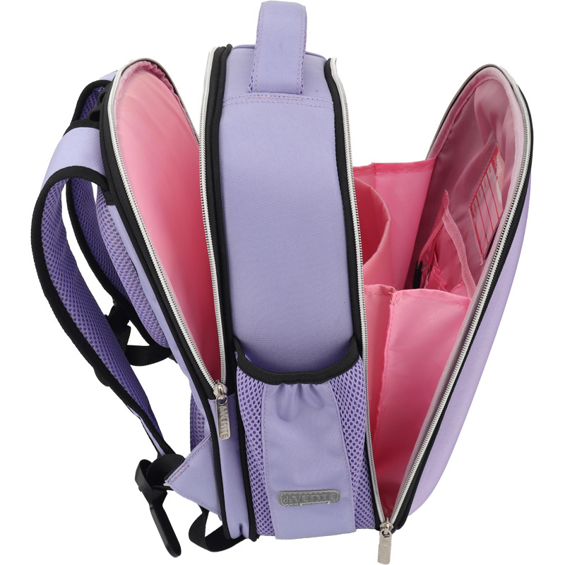 Рюкзак devente "junior. amai menoko" лавандовый 35х27х13см эрг.спинка+брелок