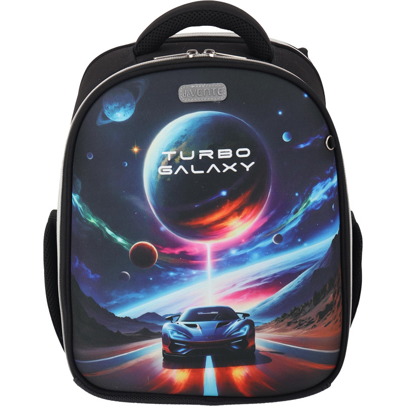 Рюкзак devente "junior. turbo galaxy" 35х27х13см эрг.спинка+часы