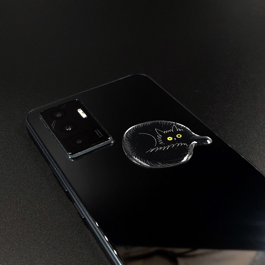 Наклейки объёмные "тревожный котик тучка"