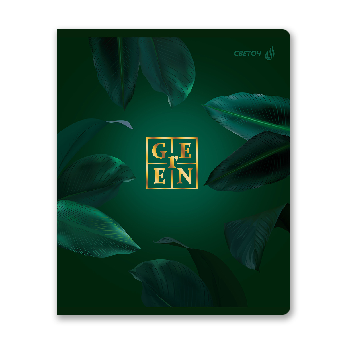 Тетрадь 48л. кл. "в цвете лета" (светоч) б/б,тиснен.фольгой,асс-т