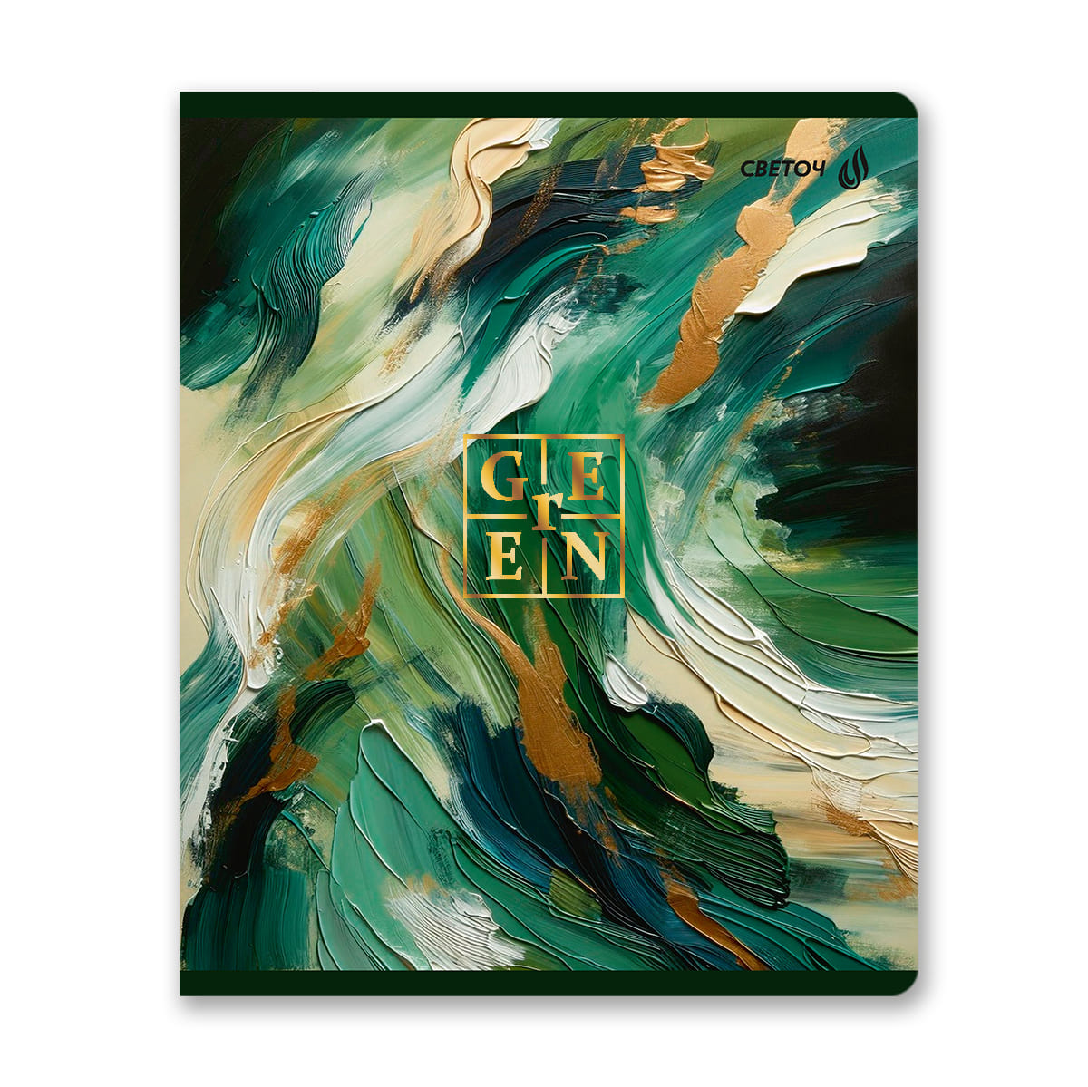 Тетрадь 48л. кл. "в цвете лета" (светоч) б/б,тиснен.фольгой,асс-т