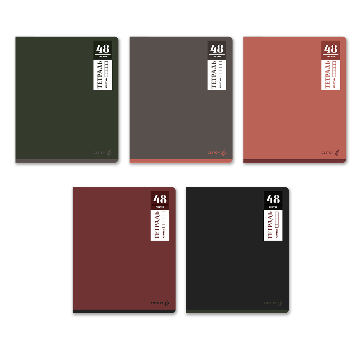 Тетрадь 48л. кл. "соблюдай баланс" (светоч) б/б,асс-т