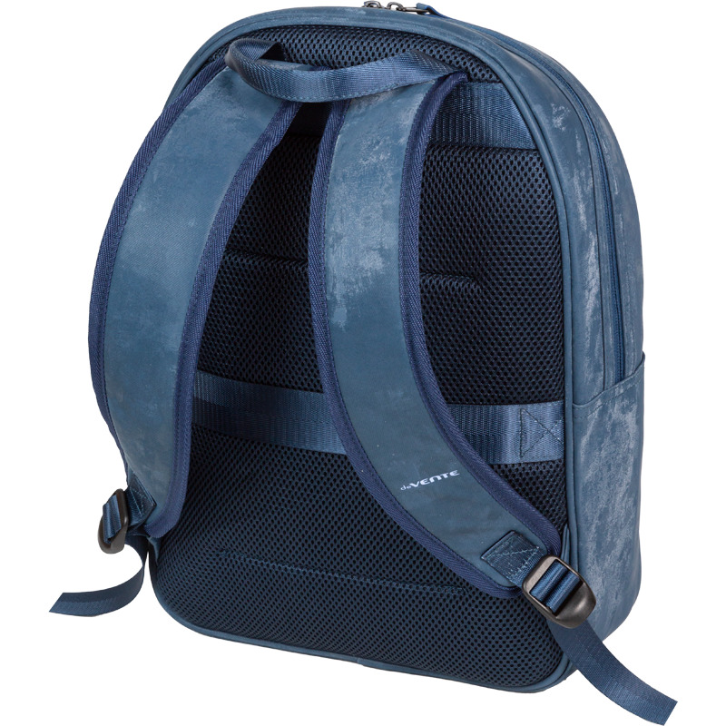 Рюкзак devente "signature" синий 40х28х12см эрг.спинка,кож.зам.