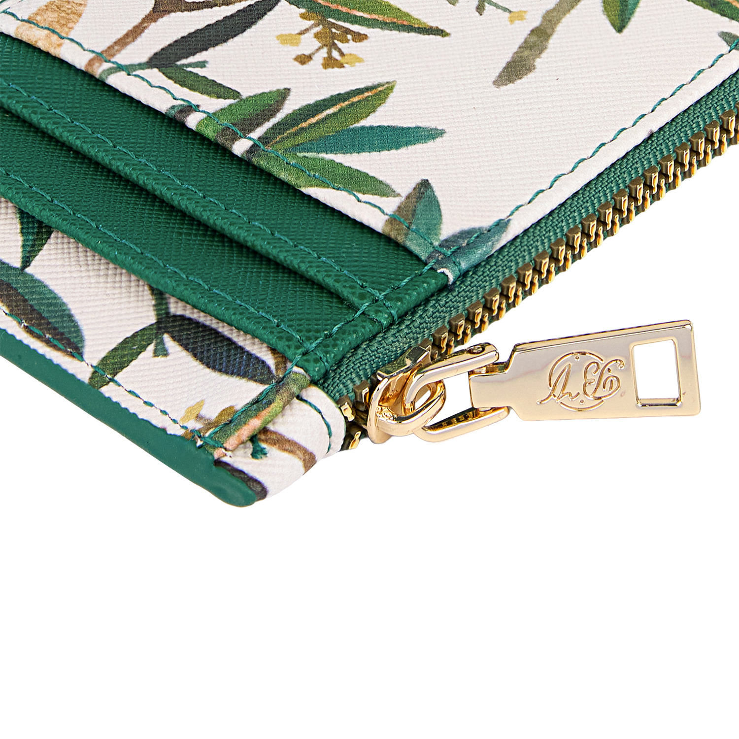 Картхолдер bruno visconti "flora. олива" 115х80х10мм кож.зам.