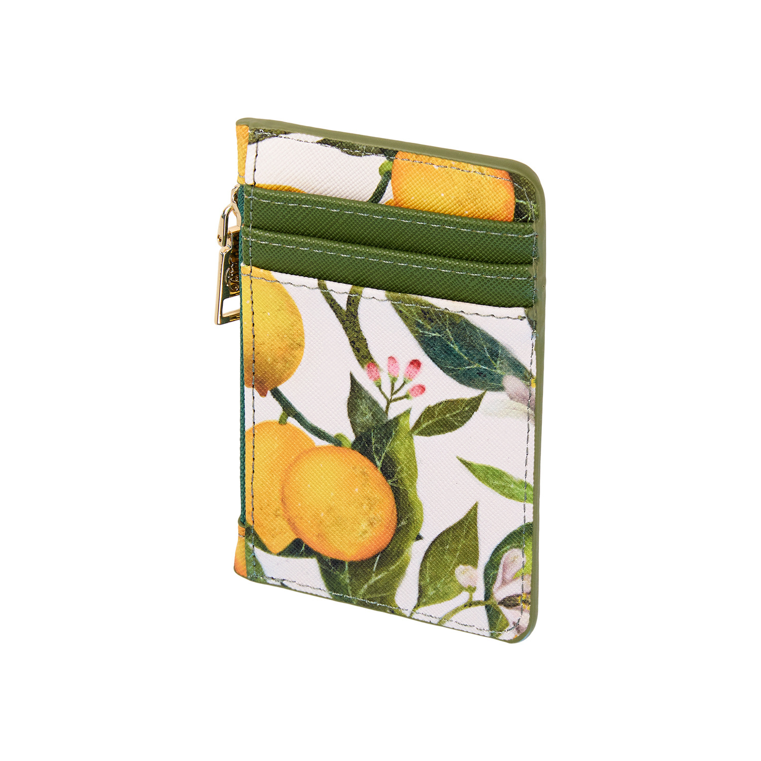 Картхолдер bruno visconti "flora. paradise. lemons" 115х80х10мм кож.зам.