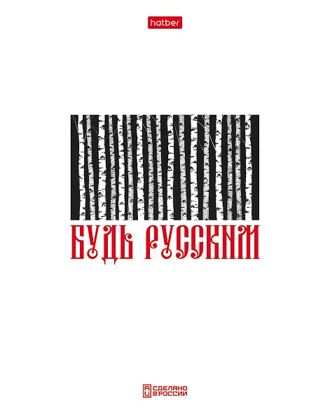 Тетрадь 48л. кл. "приколы по-русски" (hatber) б/б,асс-т