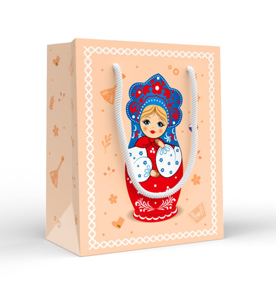 Пакет подарочный "пакет под пряник" (11х13см)