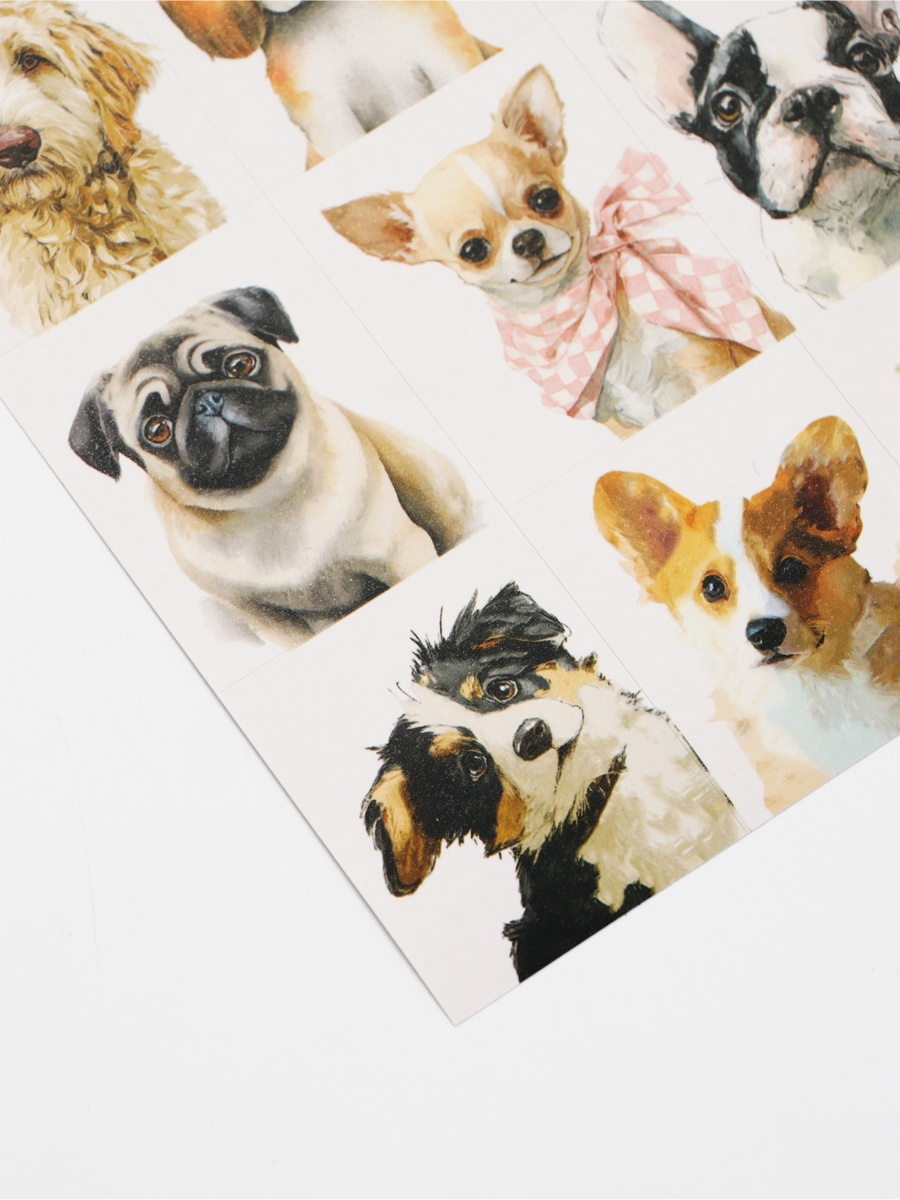 Наклейки "пёсики" а6