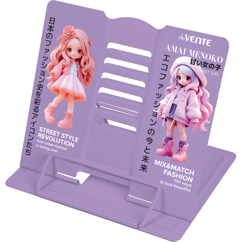 подставка для книг devente "amai menoko" (20х19см) металлическая Подставка для книг devente "amai menoko" (20х19см) металлическая