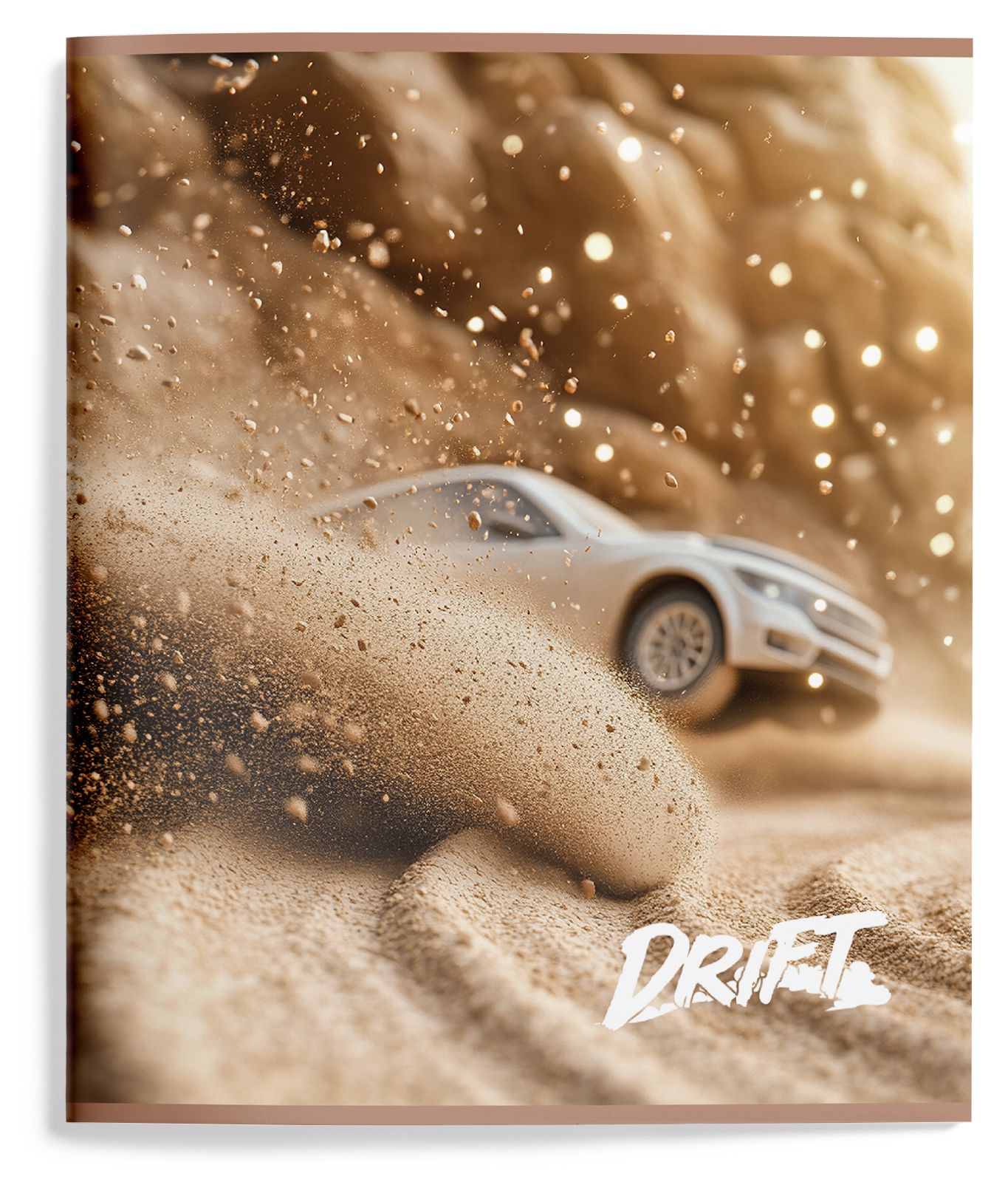 Тетрадь 48л. кл. "пыльный дрифт" (schoolformat) б/б,уф.лак,асс-т