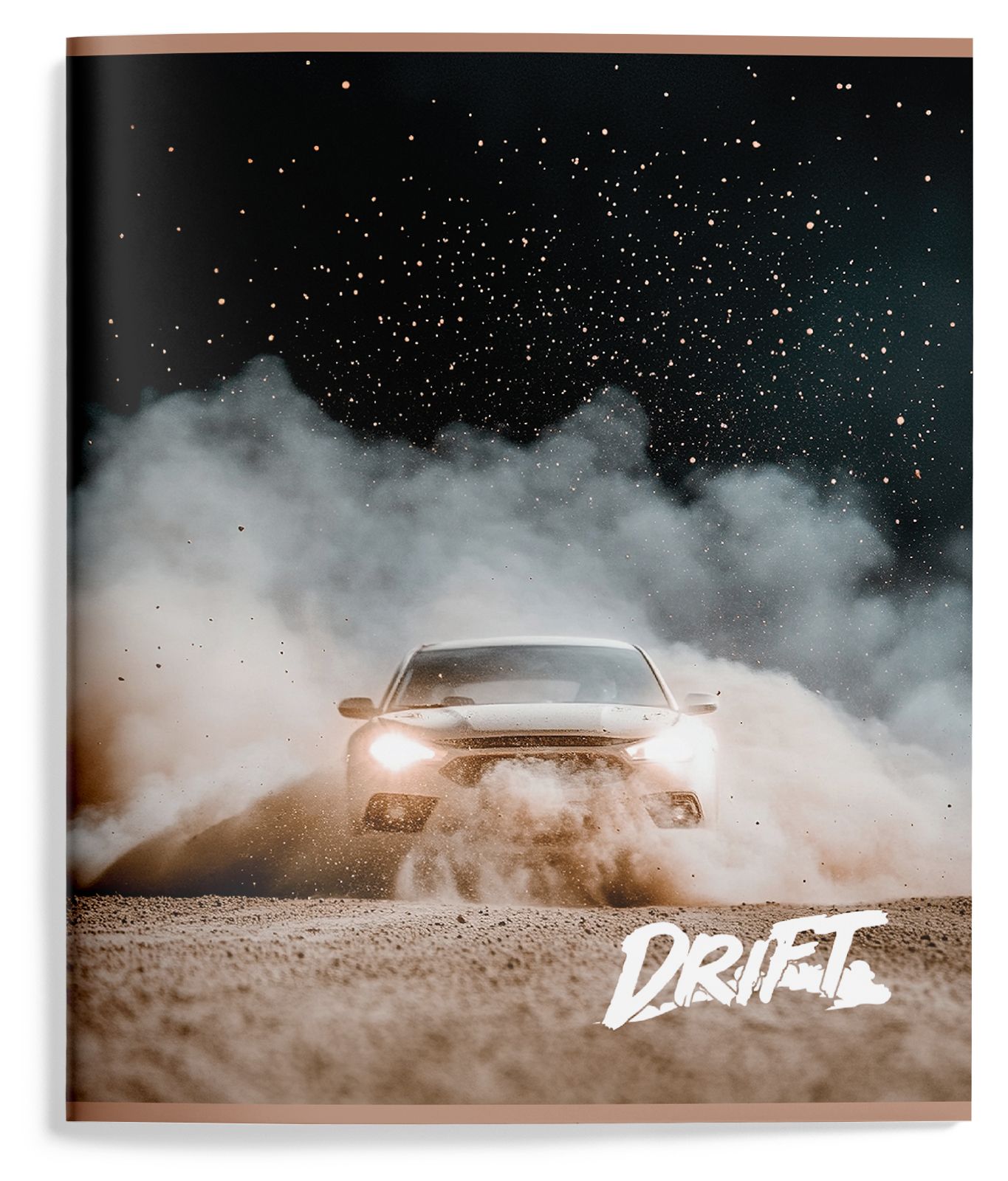 Тетрадь 48л. кл. "пыльный дрифт" (schoolformat) б/б,уф.лак,асс-т