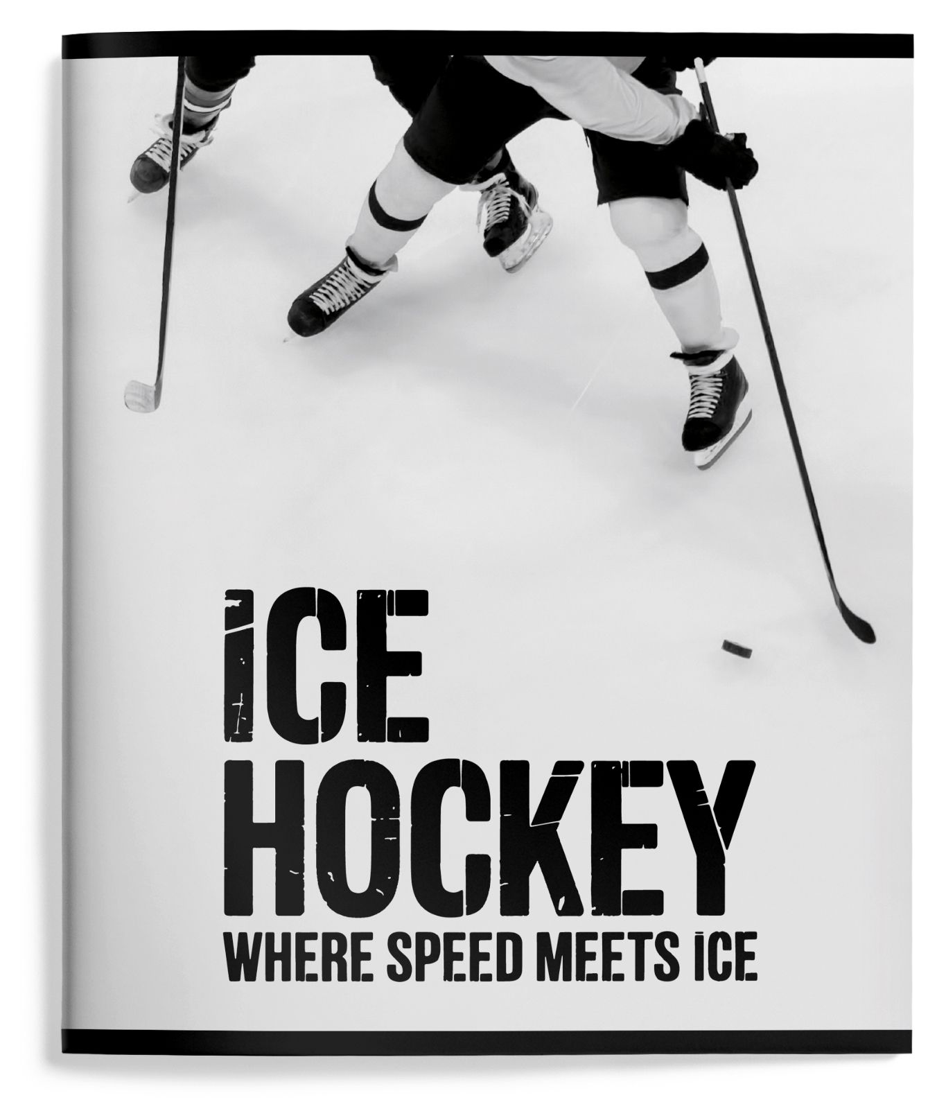 Тетрадь 48л. кл. "детали хоккея" (schoolformat) б/б,уф.лак,асс-т