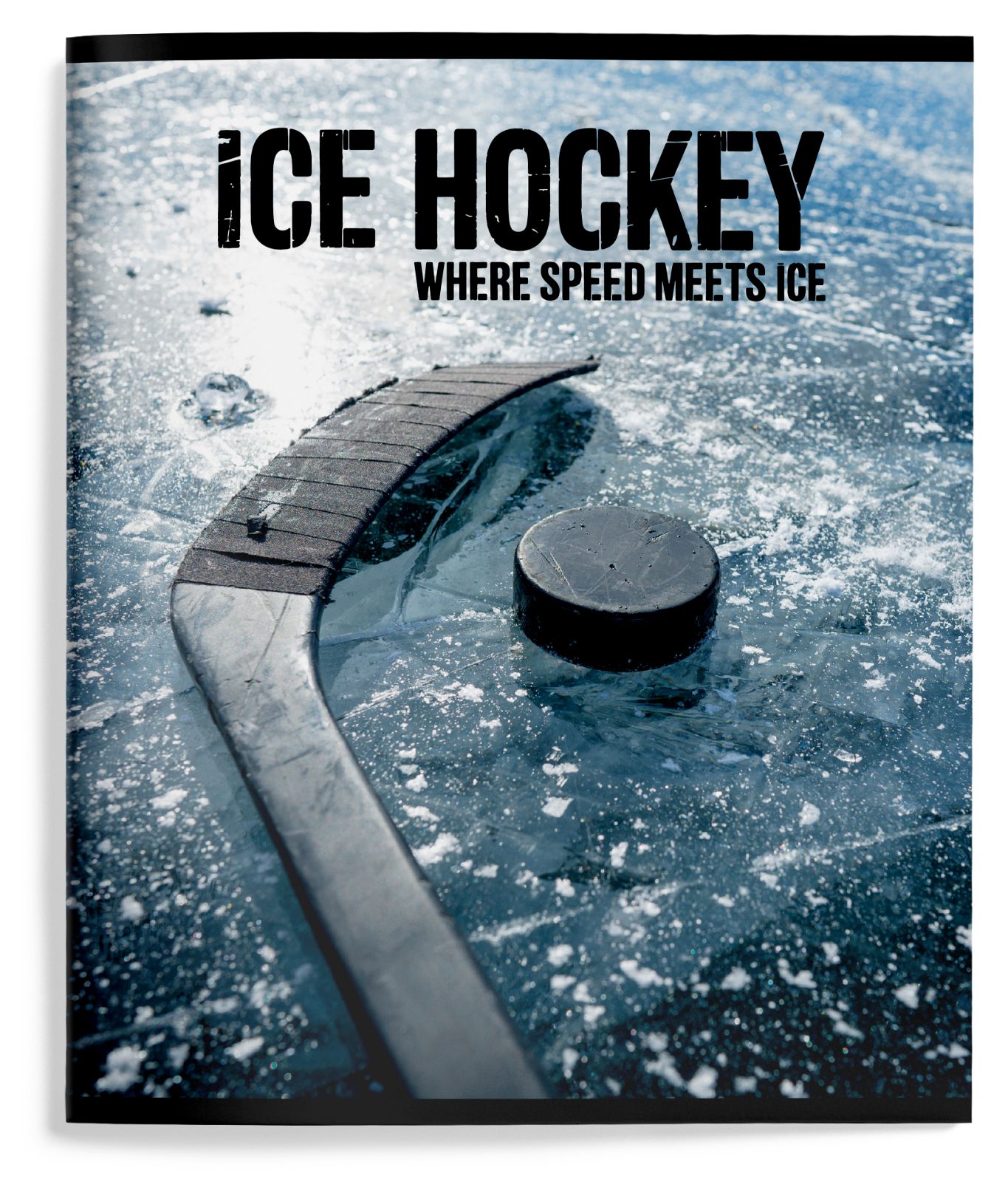 Тетрадь 48л. кл. "детали хоккея" (schoolformat) б/б,уф.лак,асс-т