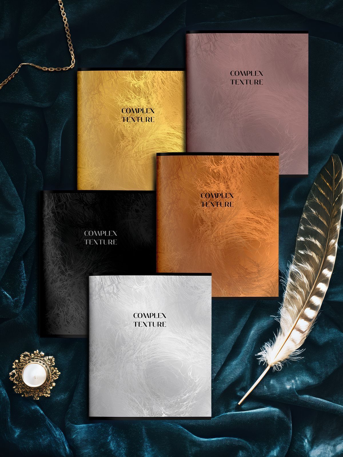 Тетрадь 48л. кл. "сложная однотонная фактура" (schoolformat) б/б,твин-лак,асс-т