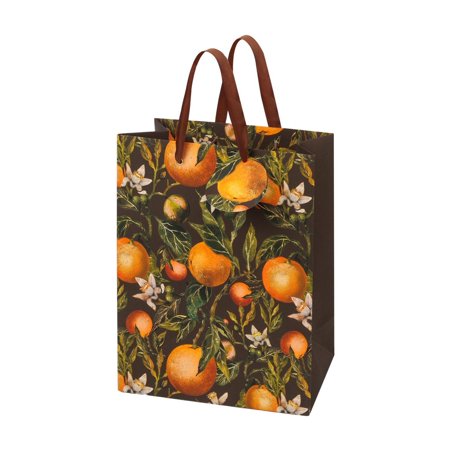 пакет подарочный "flora. paradise. oranges" (26х32х13см) Пакет подарочный "flora. paradise. oranges" (26х32х13см)