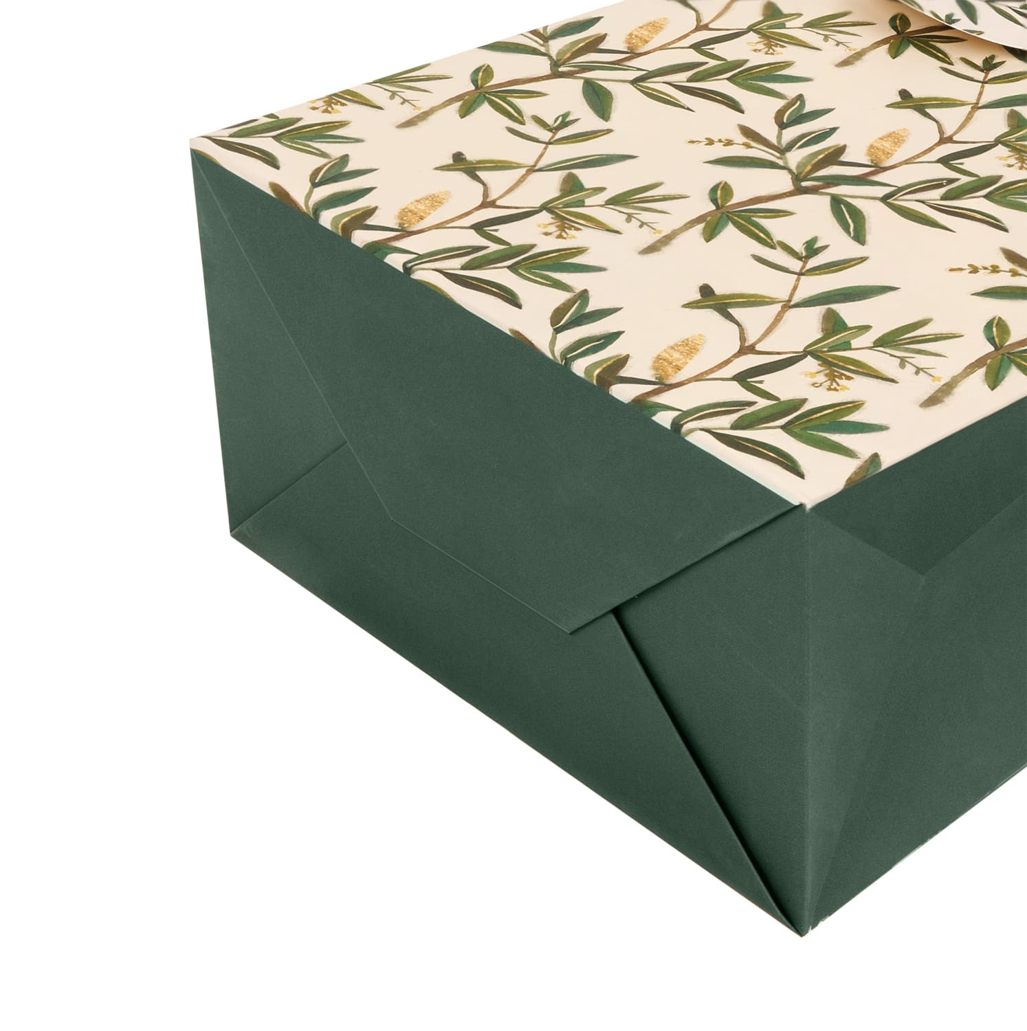 Пакет подарочный "flora. олива" (18х23х10см)