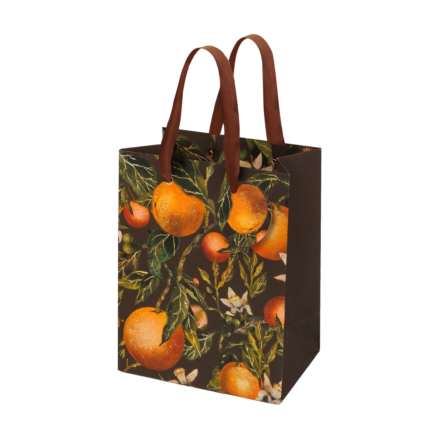 Пакет подарочный "flora. paradise. oranges" (18х23х10см)