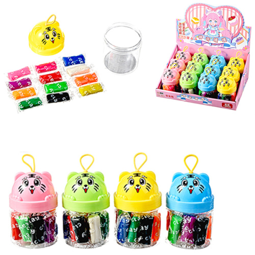 Тесто для лепки mazari "тигрёнок" 12цв.