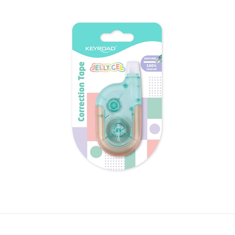 корректирующая лента keyroad "jelly gel" 8м асс-т Корректирующая лента keyroad "jelly gel" 8м асс-т
