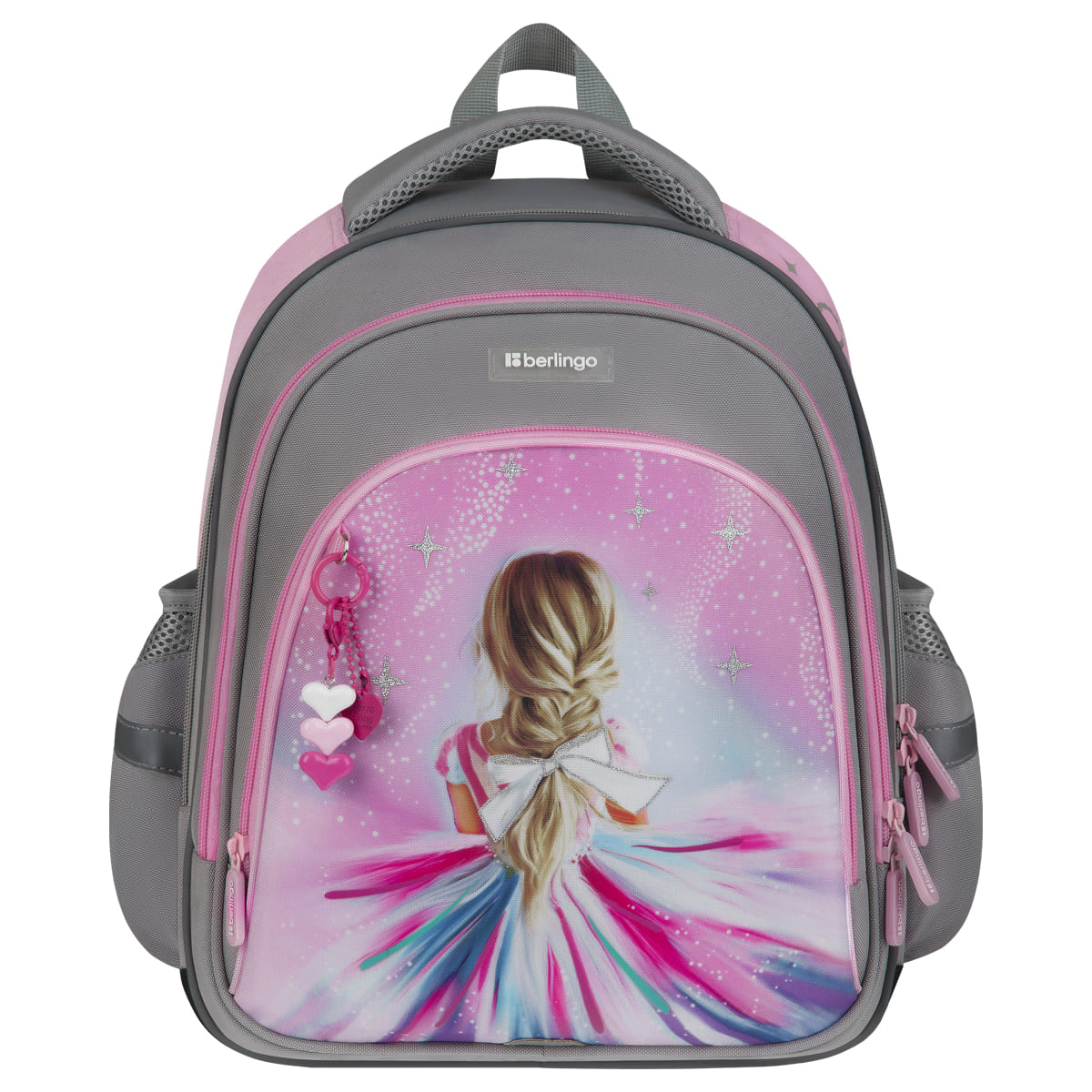 Рюкзак berlingo "ortho fit. charming princess" 37х29х13,5см эрг.спинка