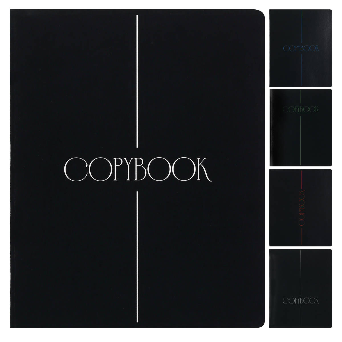 тетрадь 48л. кл. "copybook black" (кокос) б/б,асс-т Тетрадь 48л. кл. "copybook black" (кокос) б/б,асс-т