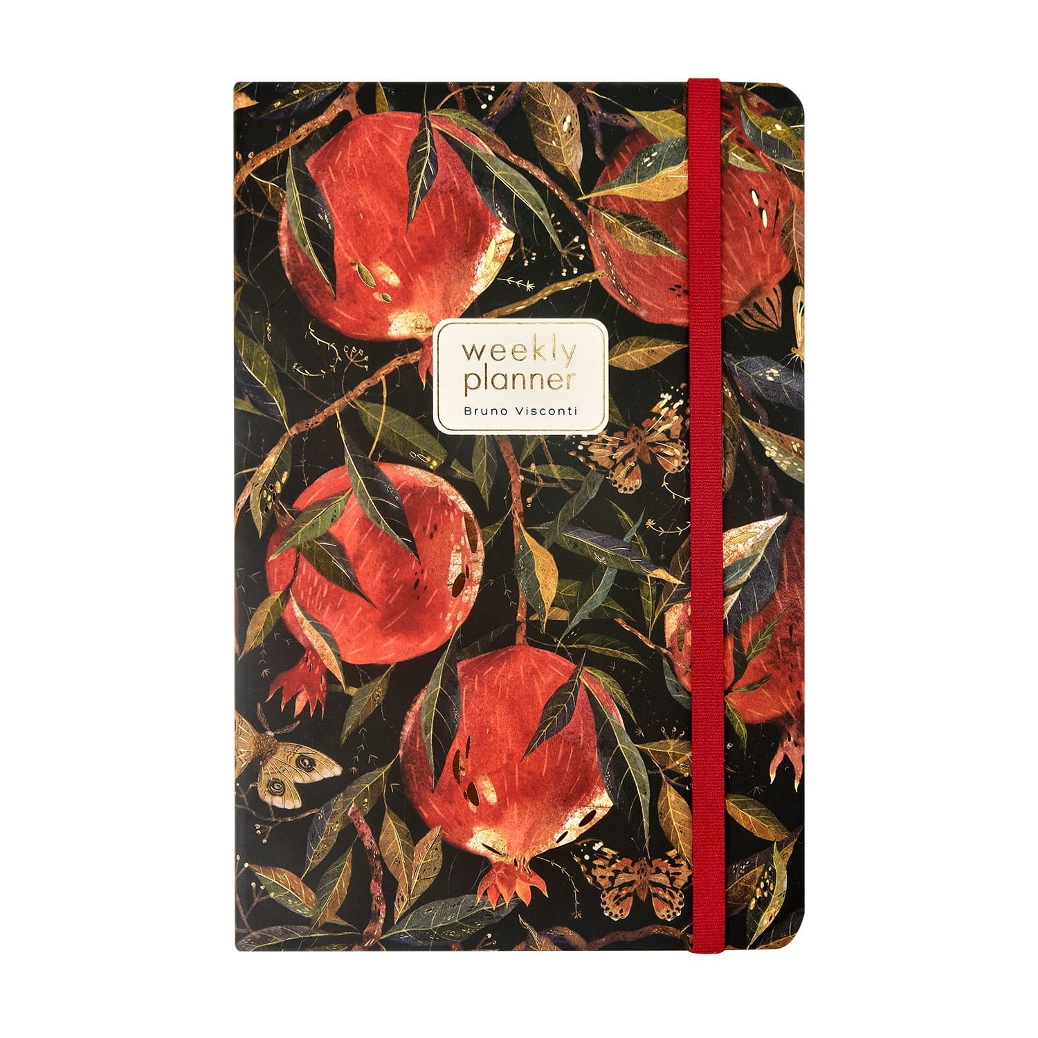 еженедельник б/д а5 bruno visconti "флора. гранат" мультиколор с золотым срезом,тонир.блок,резинка,кож.зам. Еженедельник б/д а5 bruno visconti "флора. гранат" мультиколор с золотым срезом,тонир.блок,резинка,кож.зам.