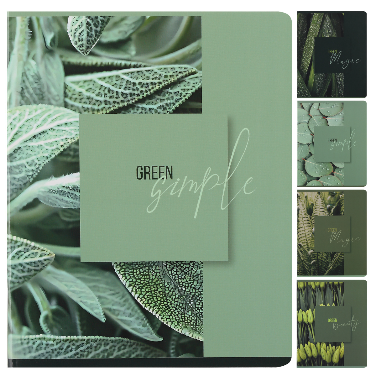 тетрадь 48л. кл. "green nature" (кокос) б/б,гл.лам.,асс-т Тетрадь 48л. кл. "green nature" (кокос) б/б,гл.лам.,асс-т