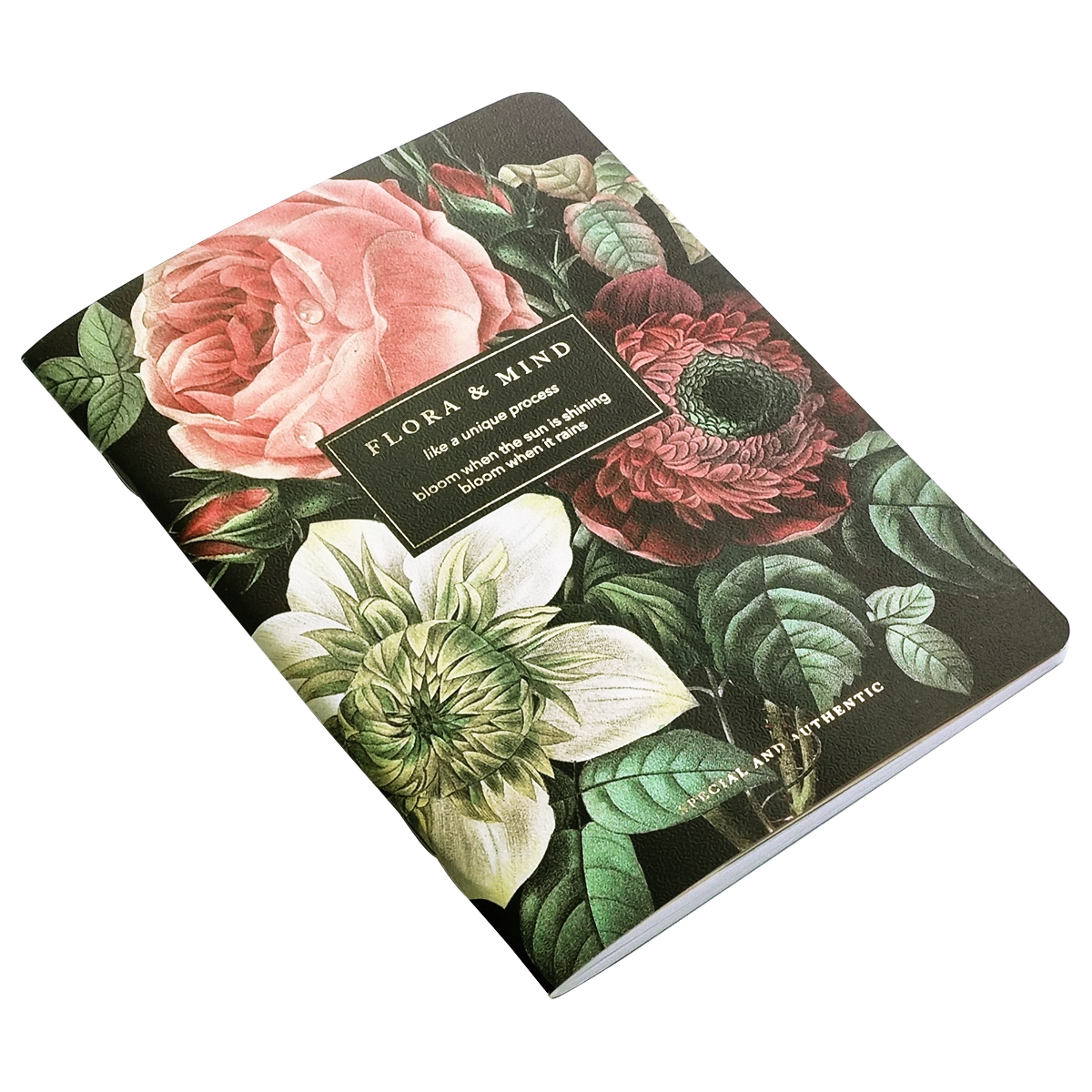 Тетрадь 48л. кл. "flora. букет" (be smart) б/б,лам.,тиснен.фольгой,дв.обл.
