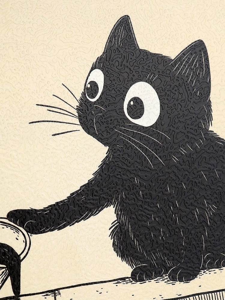 Тетрадь 48л. "bad cat" химия (проф-пресс) тиснен.