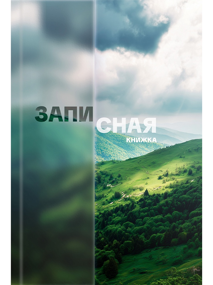 Книжка записная а6 тв.обл. 64л. кл. "красивая природа-9" (проф-пресс) глянц.лам.