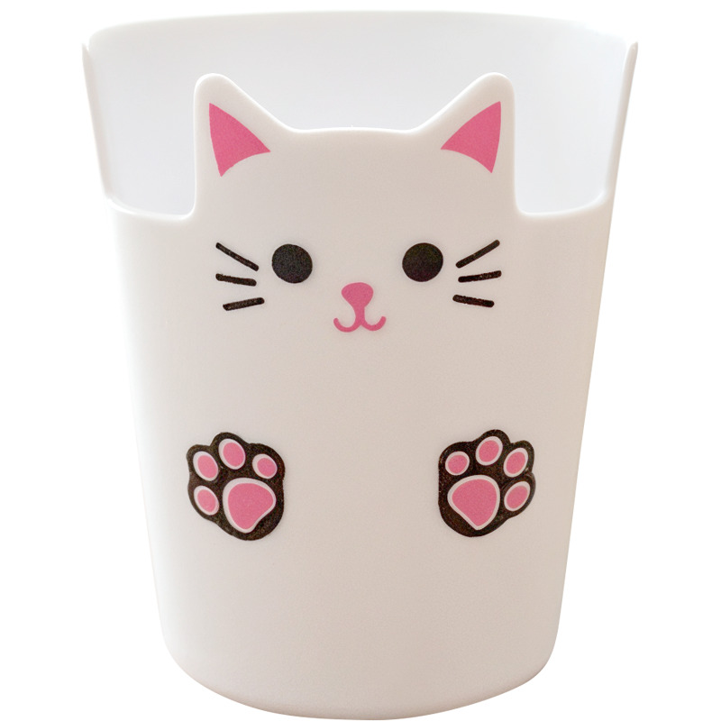 подставка для ручек devente "kitty" 10,5х7,8см белая пластик Подставка для ручек devente "kitty" 10,5х7,8см белая пластик