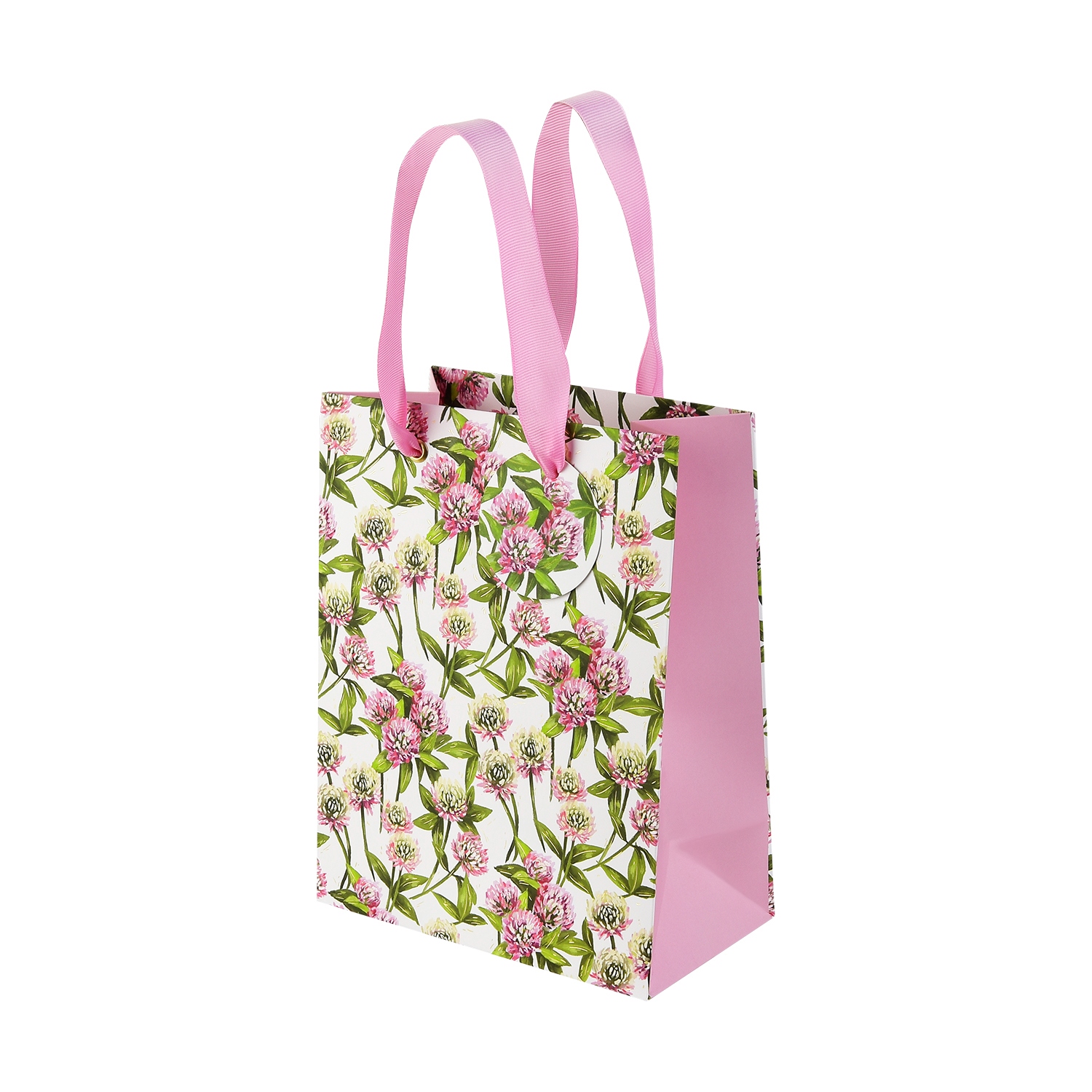 Пакет подарочный "flora. клевер" (18х23х10см)