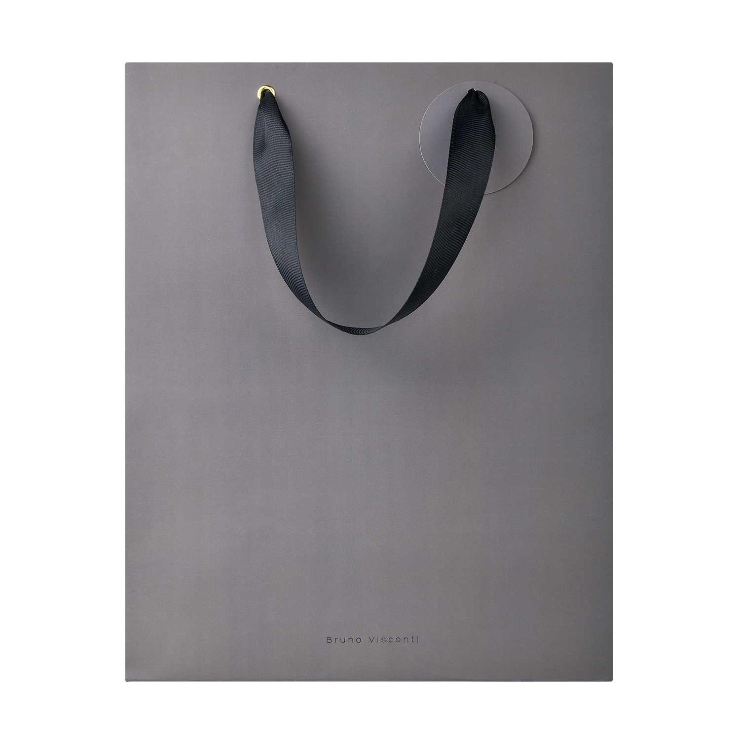 Пакет подарочный "morandi. steel blue" (26х32х13см)