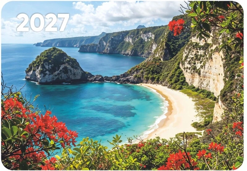 Календарь карманный 2027 "морской берег"