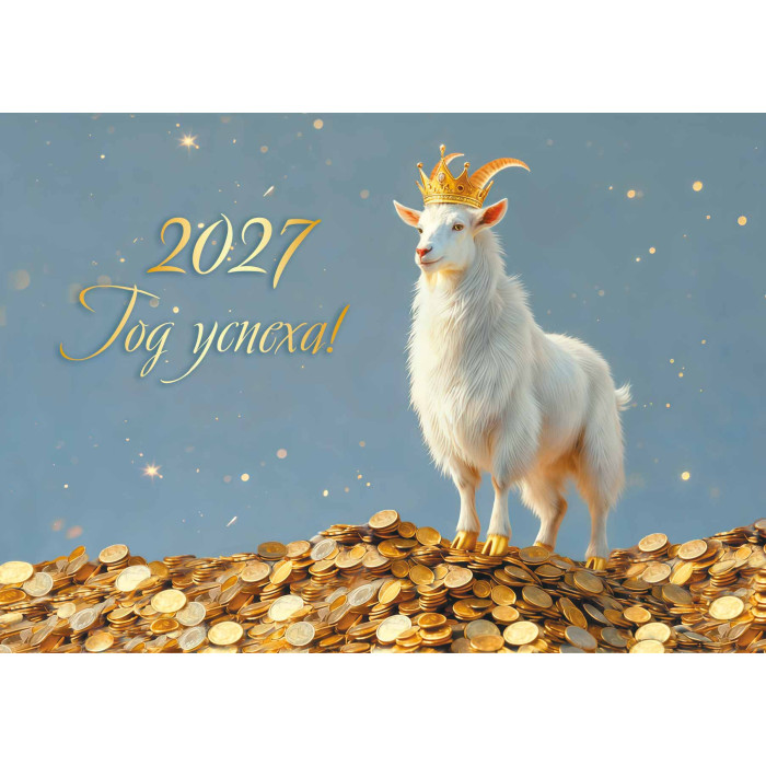 Календарь настенный 3-блочный 2027 "символ года" + бегунок