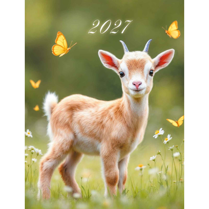 календарь настольный 2027 100х140 "символ года" Календарь настольный 2027 100х140 "символ года"