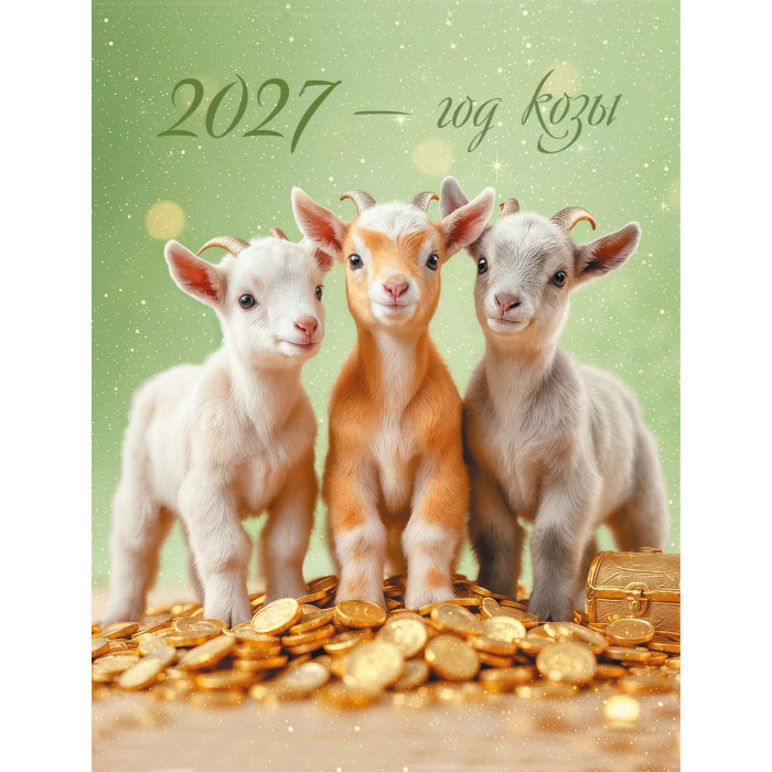 календарь настольный 2027 100х140 "символ года" Календарь настольный 2027 100х140 "символ года"