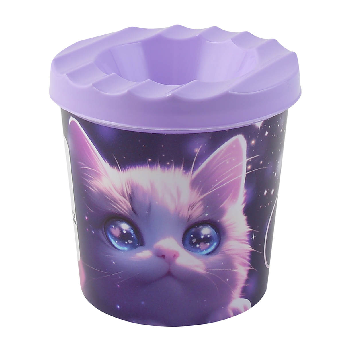 Стакан для кистей "непроливайка" love cat