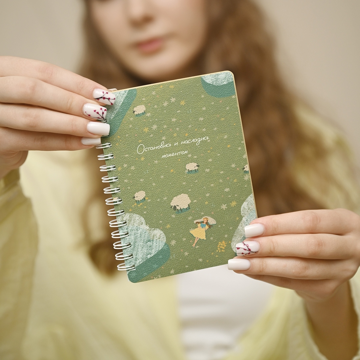 блокнот а6 спираль 80л. кл. "мечтатель. овечки" (be smart) Блокнот а6 спираль 80л. кл. "мечтатель. овечки" (be smart)