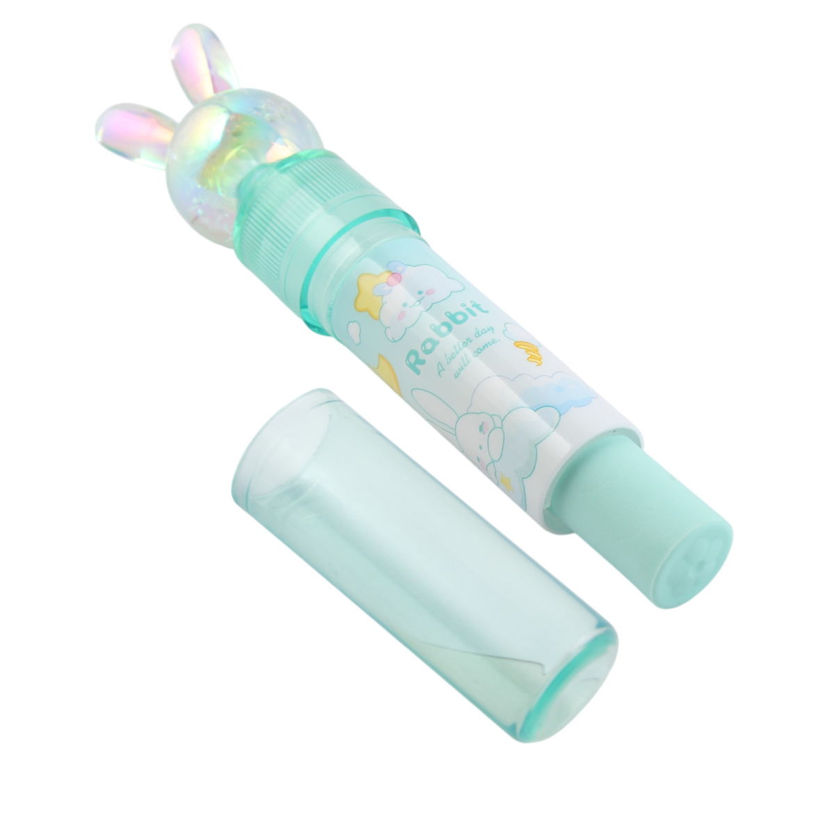Ластик-карандаш кокос "kuki. rabbit" 110х20х20мм асс-т