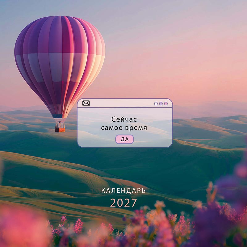 календарь настенный перекидной 2027 29х29 12л. "сейчас самое время" Календарь настенный перекидной 2027 29х29 12л. "сейчас самое время"