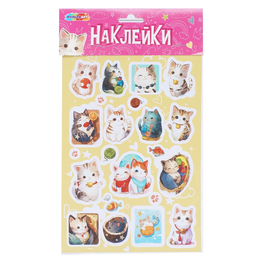 Наклейки "котята" а5