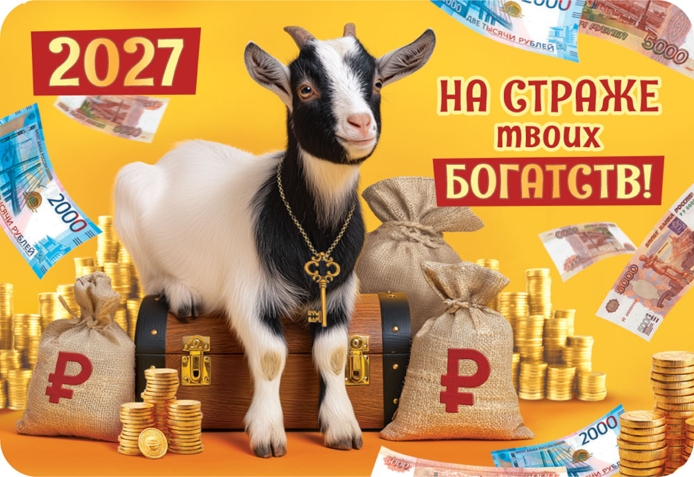 Календарь карманный 2027 "символ года"