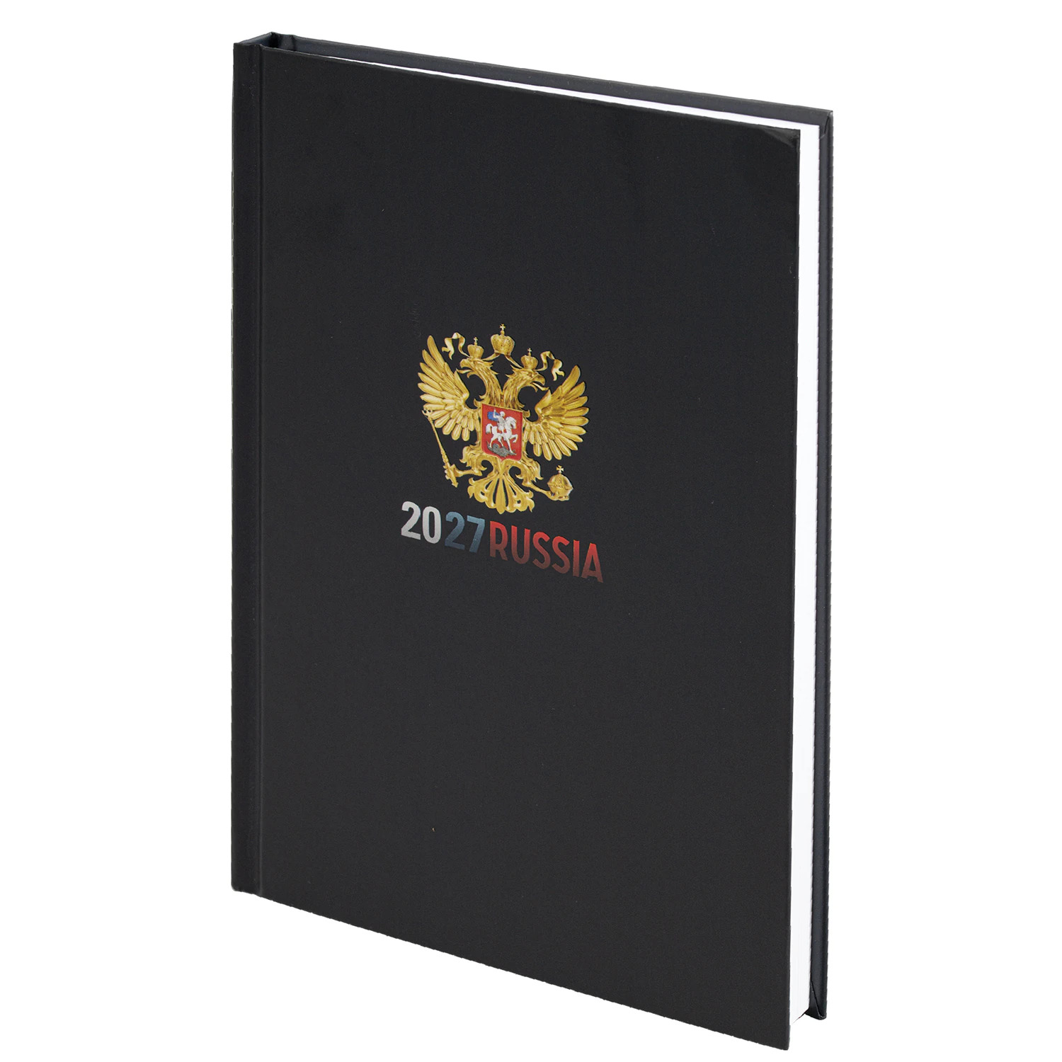 Ежедневник 2027 а5 ламинир.staff "символика рф"