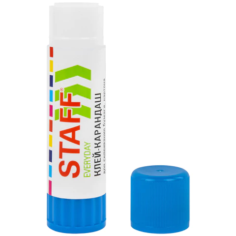 Клей-карандаш staff 40г pva