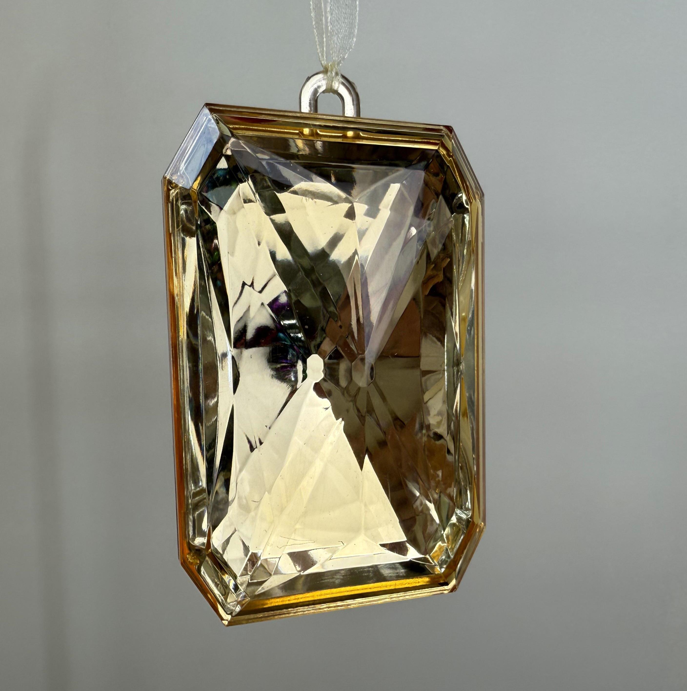 Украшение подвеска "diamond-shine" золото 6,8х3,8х11,4см