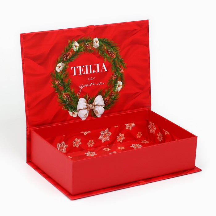 Коробка "тепла и уюта" 20х12х5см