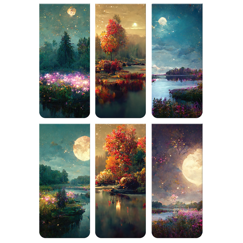 закладка д/книг магнитная devente "nature" 6шт. Закладка д/книг магнитная devente "nature" 6шт.