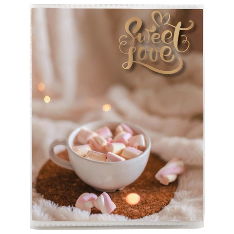 Альбом для фото на 36 ф. 10х15см "sweet love" в мягкой обложке